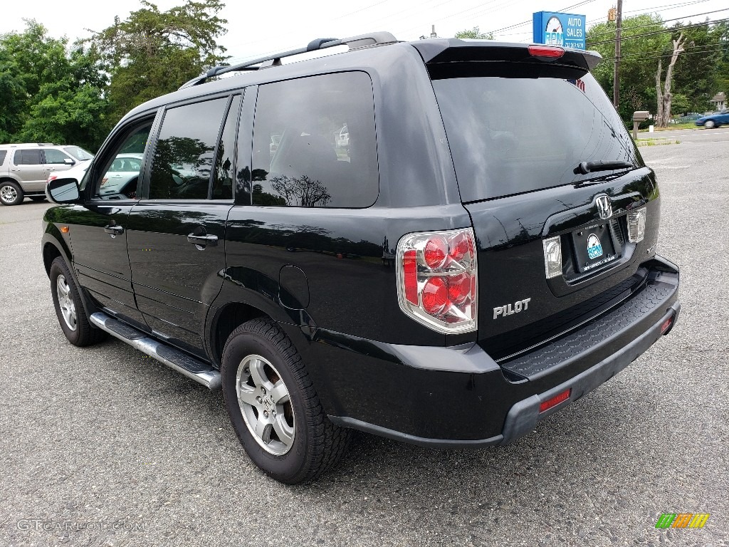 2006 Pilot EX-L 4WD - Nighthawk Black Pearl / Gray photo #5