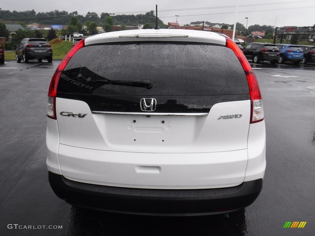 2012 CR-V EX 4WD - White Diamond Pearl / Gray photo #9