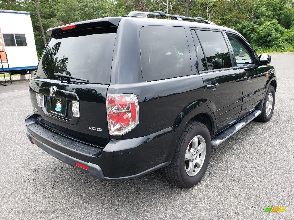 2006 Pilot EX-L 4WD - Nighthawk Black Pearl / Gray photo #7