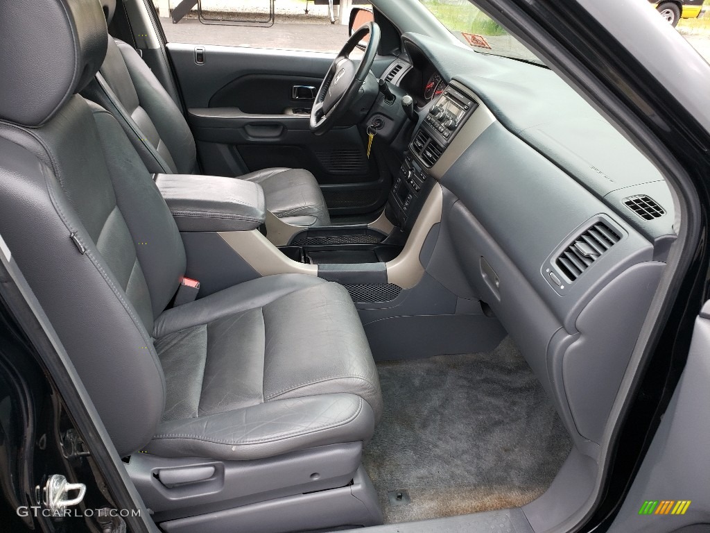 2006 Pilot EX-L 4WD - Nighthawk Black Pearl / Gray photo #11