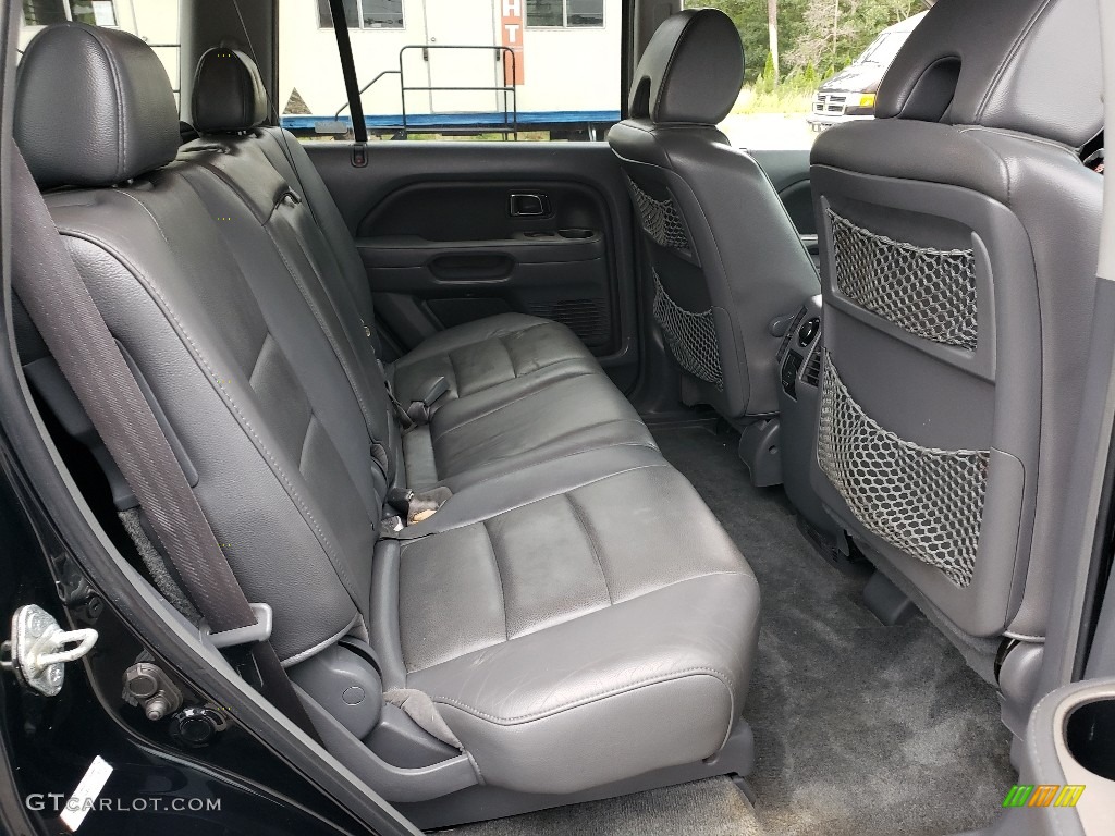 2006 Pilot EX-L 4WD - Nighthawk Black Pearl / Gray photo #16