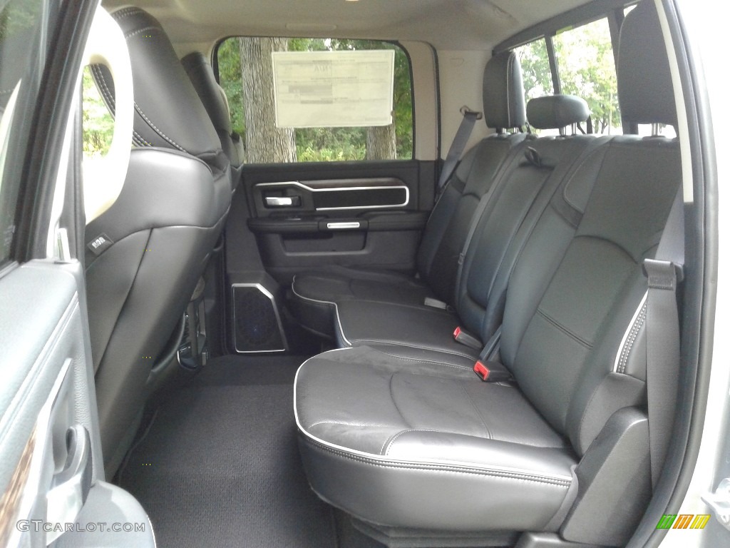 Black Interior 2019 Ram 3500 Laramie Crew Cab 4x4 Photo #134253031