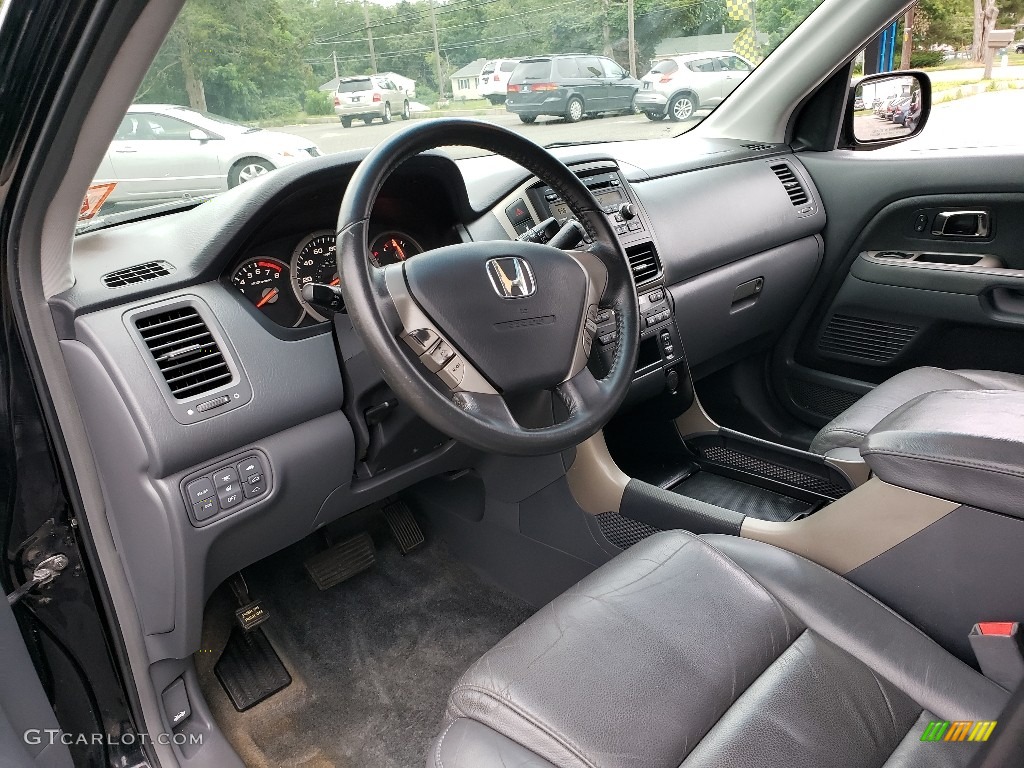 2006 Pilot EX-L 4WD - Nighthawk Black Pearl / Gray photo #23