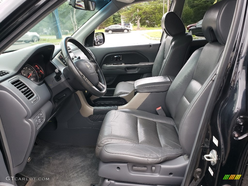 2006 Pilot EX-L 4WD - Nighthawk Black Pearl / Gray photo #25
