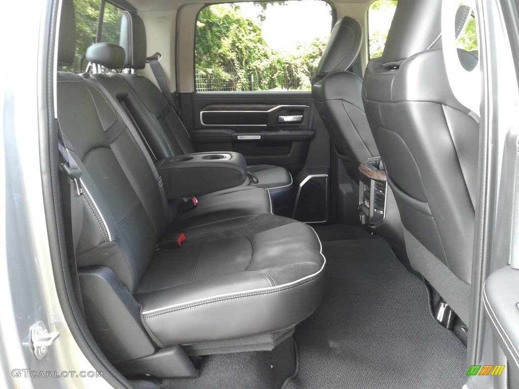 2019 Ram 3500 Laramie Crew Cab 4x4 Rear Seat Photo #134253124
