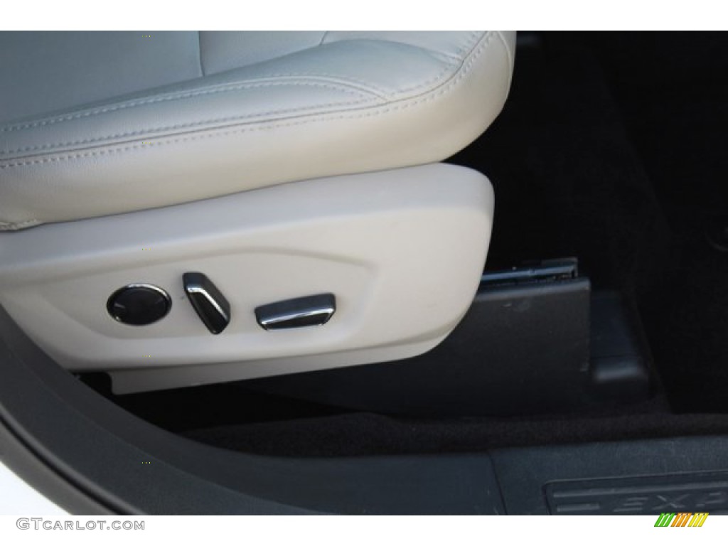 2018 Explorer XLT - White Platinum / Medium Stone photo #28