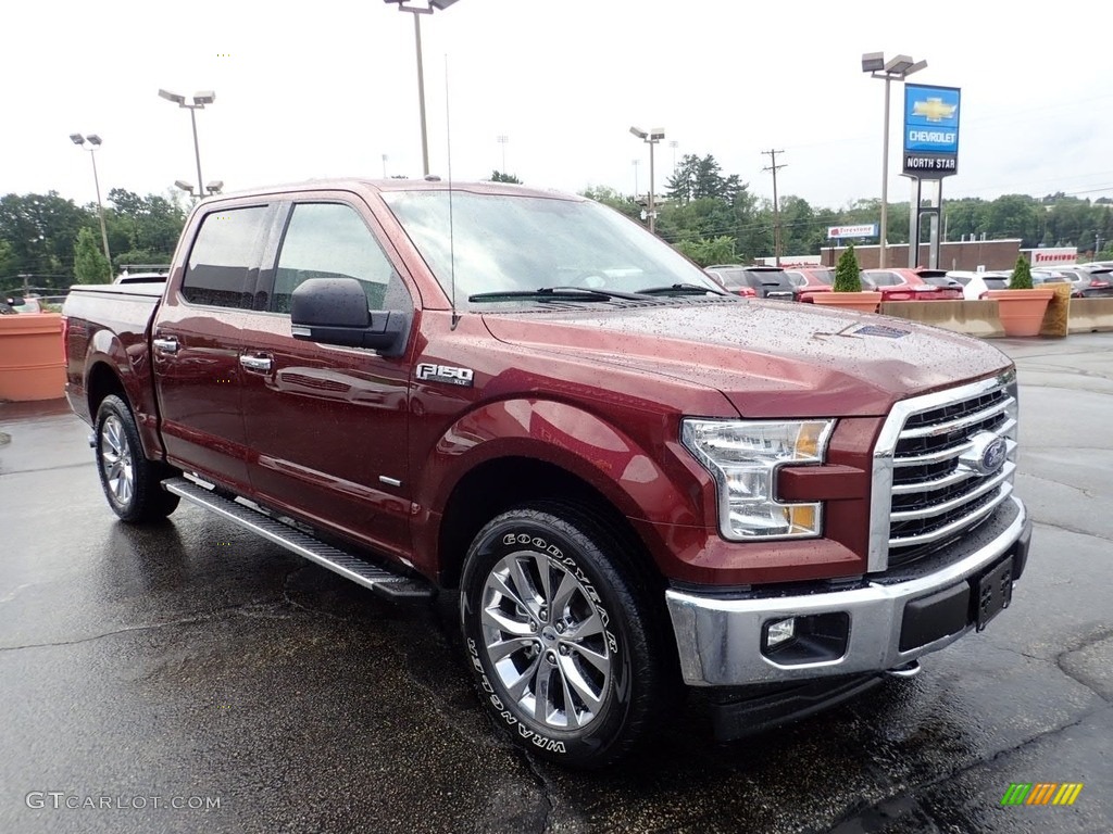 2017 F150 XLT SuperCrew 4x4 - Bronze Fire / Earth Gray photo #10