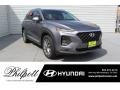 Machine Gray 2019 Hyundai Santa Fe SEL Plus