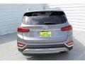 2019 Machine Gray Hyundai Santa Fe SEL Plus  photo #7