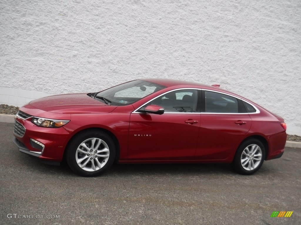 2016 Malibu LT - Crystal Red Tintcoat / Jet Black photo #2