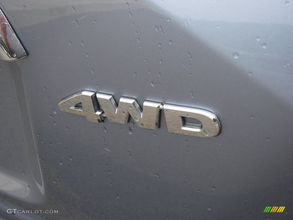 2010 CR-V EX AWD - Glacier Blue Metallic / Gray photo #9