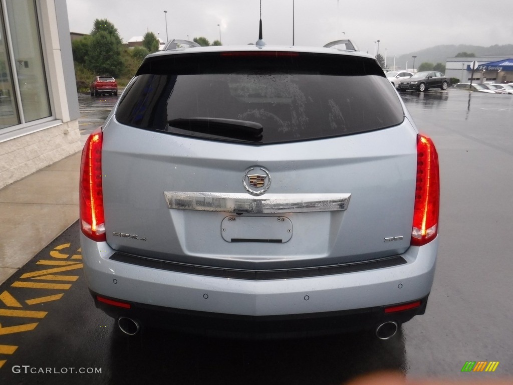 2014 SRX Luxury AWD - Glacier Blue Metallic / Light Titanium/Ebony photo #8