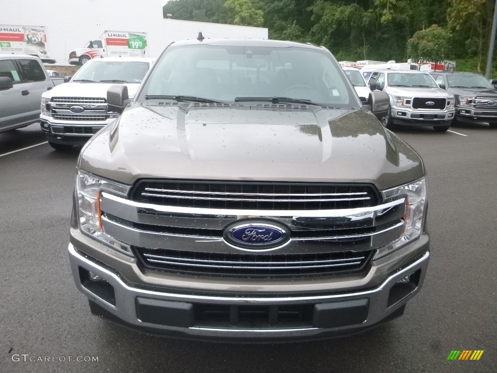 2019 F150 Lariat SuperCrew - Stone Gray / Black photo #4