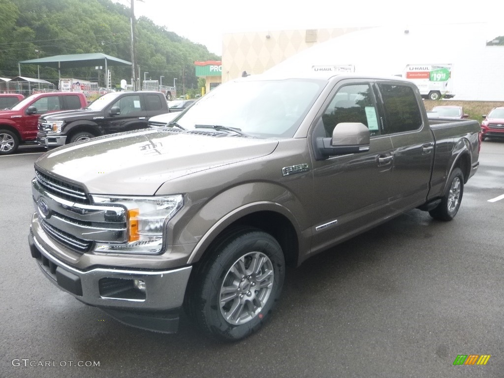 2019 F150 Lariat SuperCrew - Stone Gray / Black photo #5