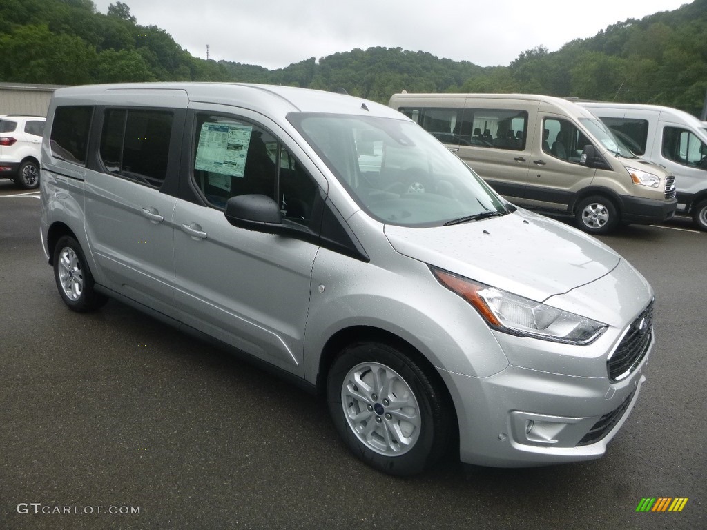 Silver Metallic 2020 Ford Transit Connect XLT Passenger Wagon Exterior Photo #134258679