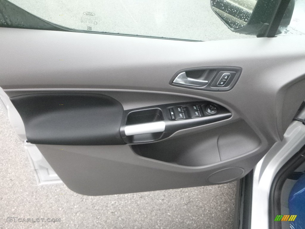 2020 Ford Transit Connect XLT Passenger Wagon Ebony Door Panel Photo #134258863
