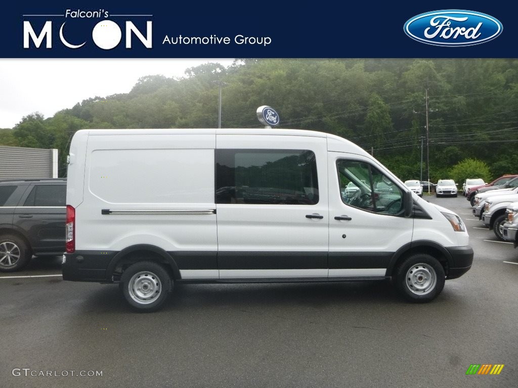 2019 Transit Van 250 MR Long - Oxford White / Pewter photo #1