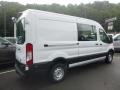 2019 Oxford White Ford Transit Van 250 MR Long  photo #2