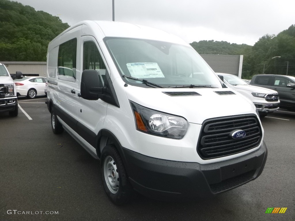 2019 Transit Van 250 MR Long - Oxford White / Pewter photo #3