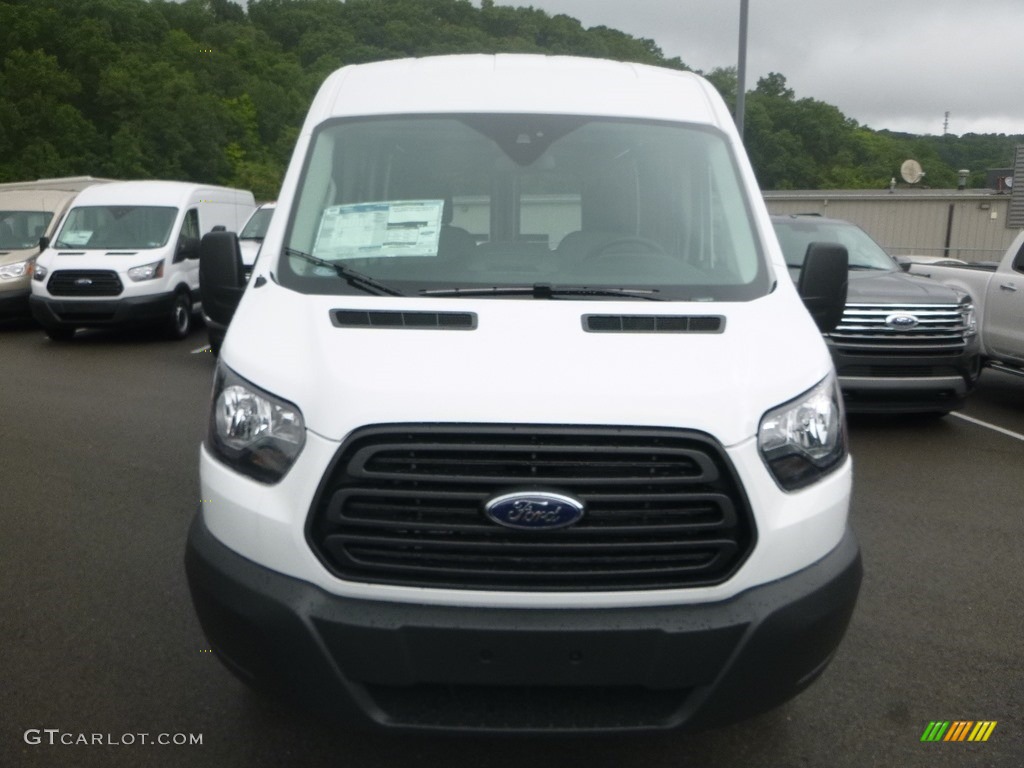 2019 Transit Van 250 MR Long - Oxford White / Pewter photo #4