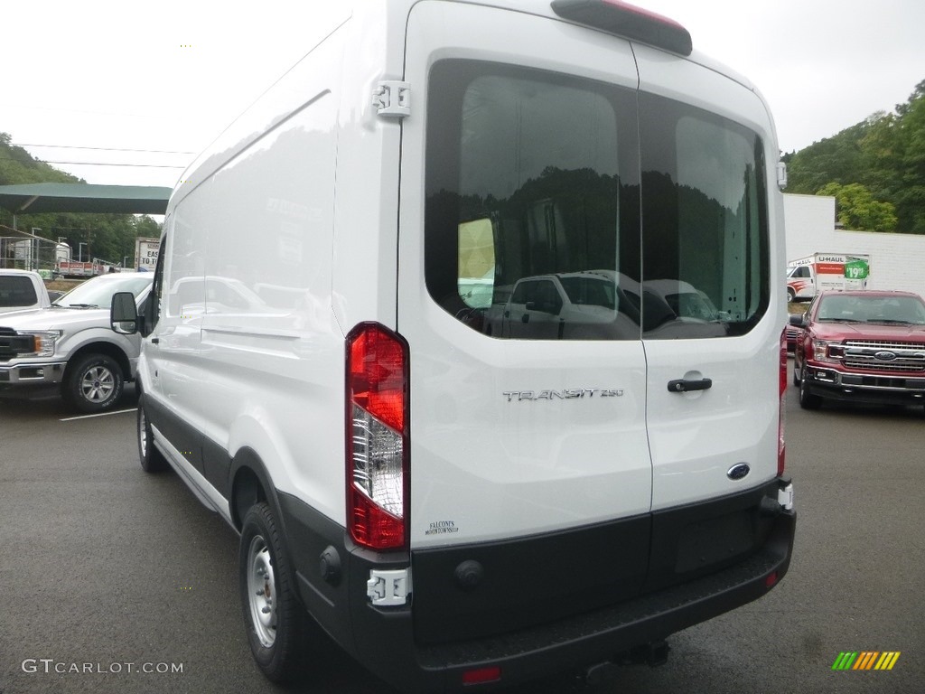 2019 Transit Van 250 MR Long - Oxford White / Pewter photo #6