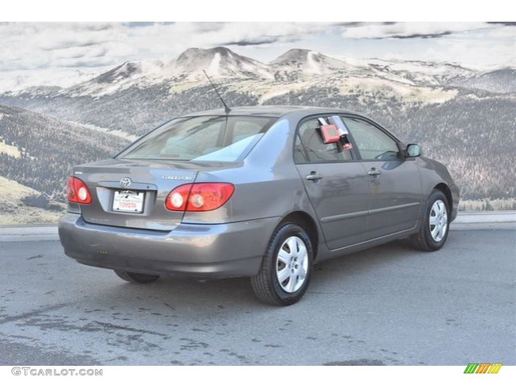 2005 Corolla LE - Phantom Gray Pearl / Light Gray photo #3
