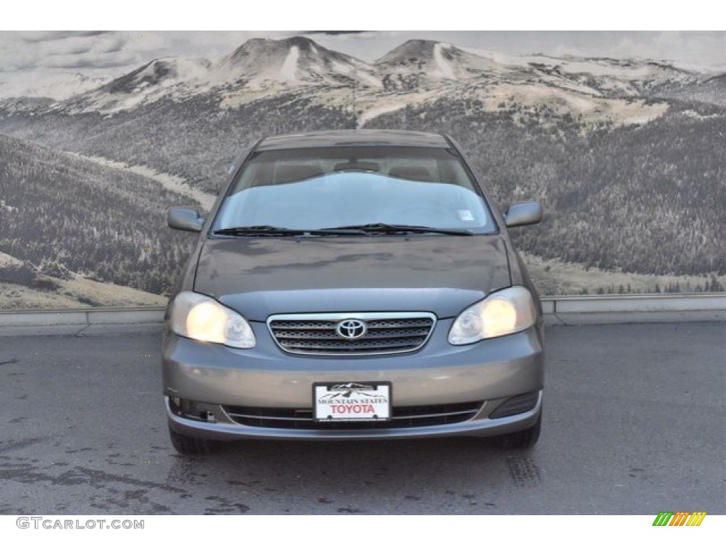 2005 Corolla LE - Phantom Gray Pearl / Light Gray photo #4