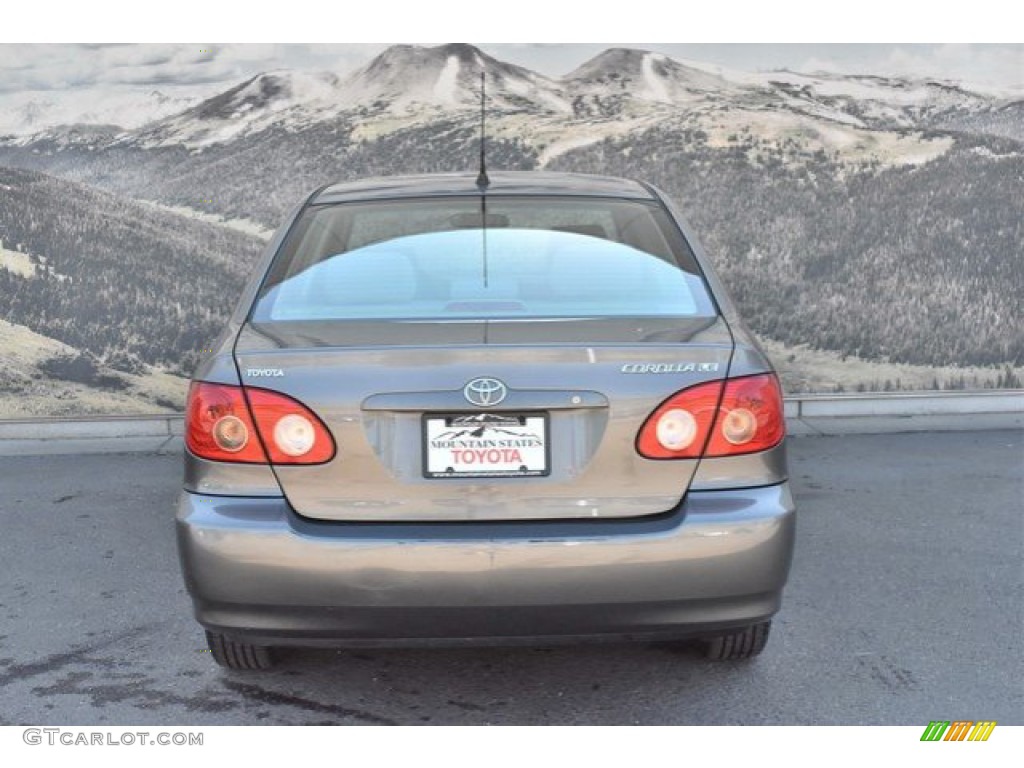 2005 Corolla LE - Phantom Gray Pearl / Light Gray photo #8