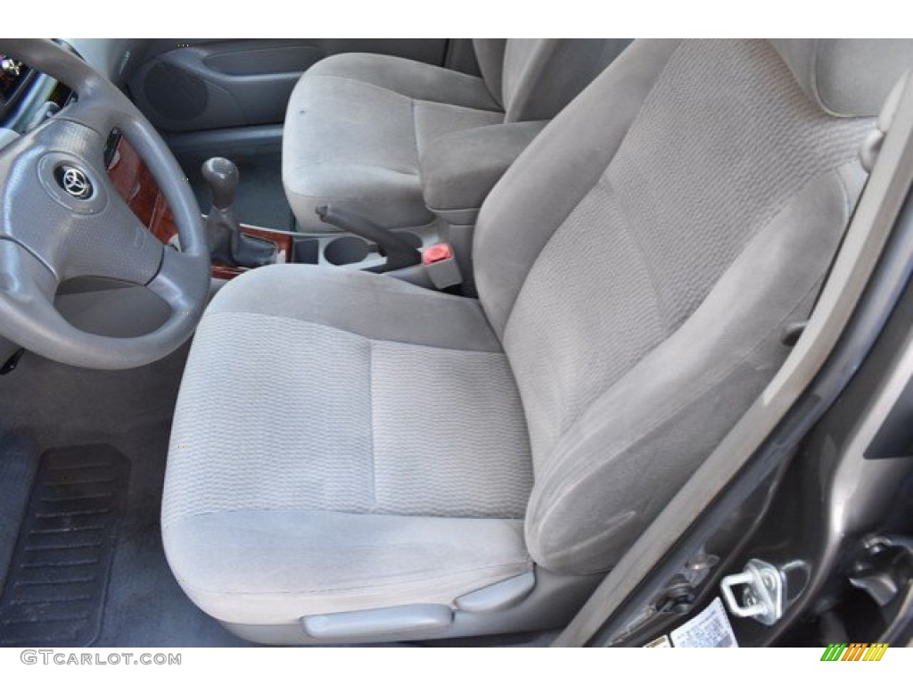 2005 Corolla LE - Phantom Gray Pearl / Light Gray photo #11