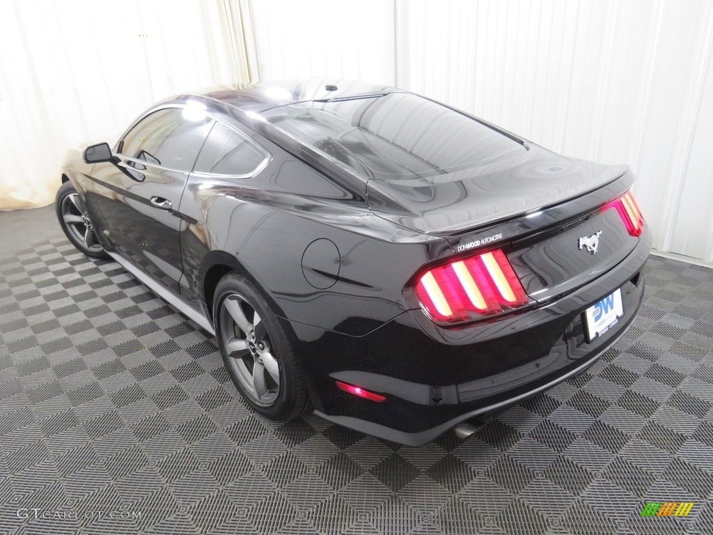 2017 Mustang EcoBoost Premium Coupe - Shadow Black / Ebony photo #11