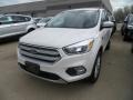 White Platinum 2019 Ford Escape SE