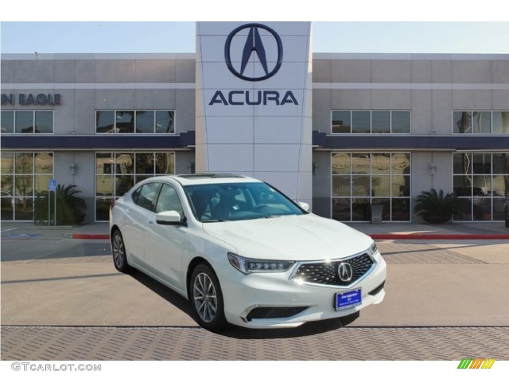 2020 TLX Sedan - Lunar Silver Metallic / Ebony photo #1