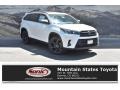 Blizzard Pearl White - Highlander SE AWD Photo No. 1