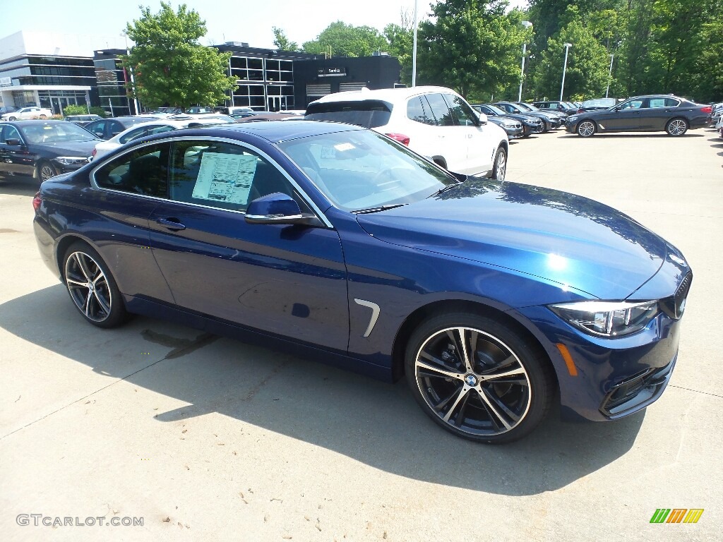 Mediterranean Blue Metallic 2020 BMW 4 Series 430i xDrive Coupe Exterior Photo #134263483