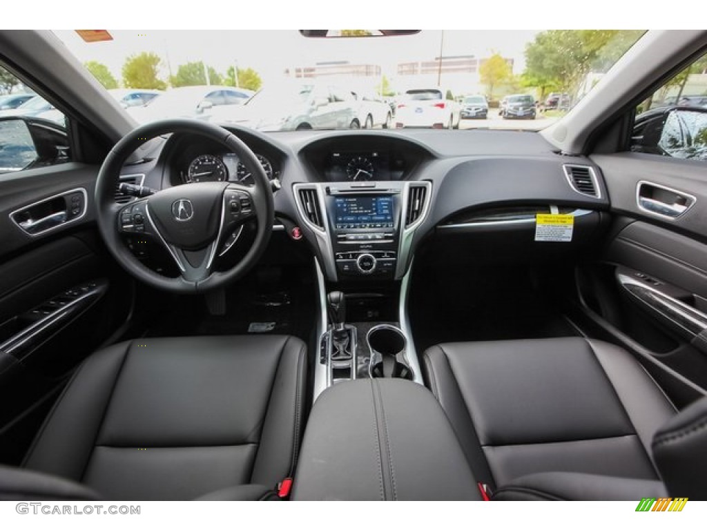 Ebony Interior 2020 Acura TLX Sedan Photo #134263546