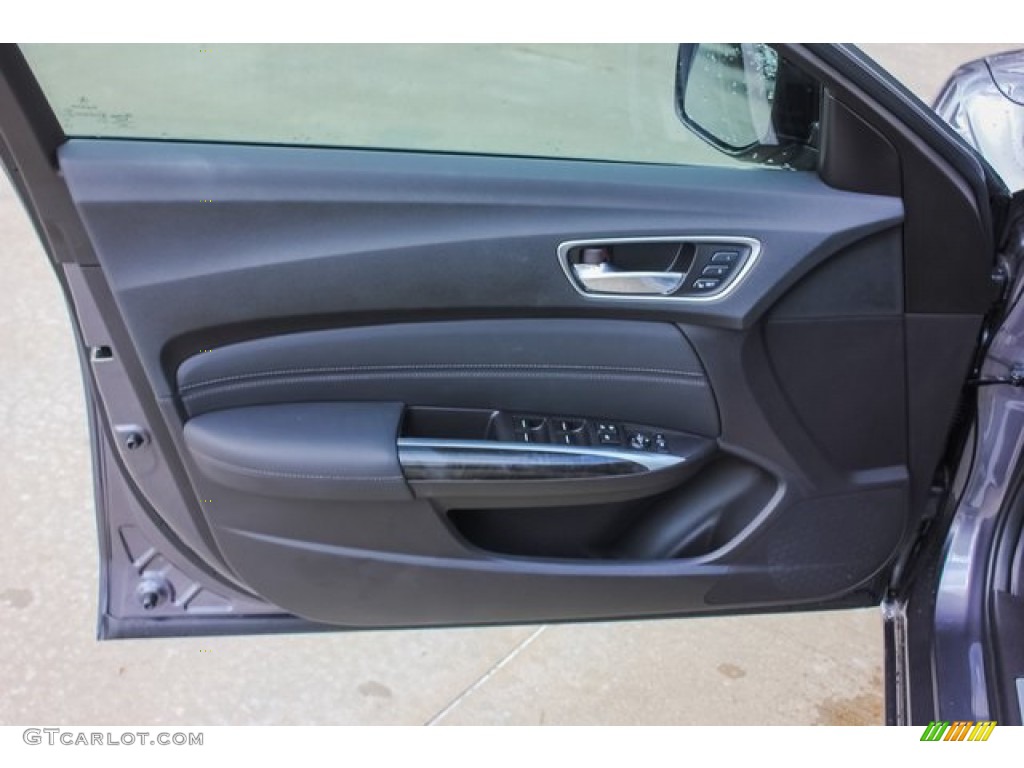 2020 Acura TLX Sedan Ebony Door Panel Photo #134263585