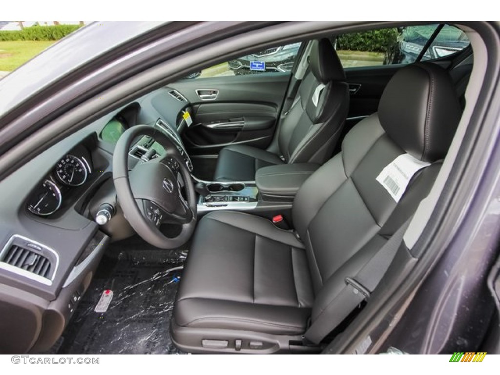 Ebony Interior 2020 Acura TLX Sedan Photo #134263621