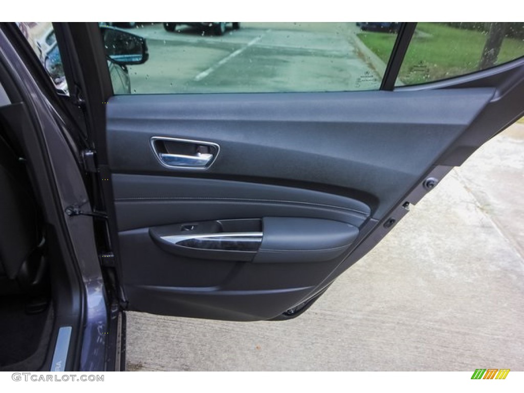 2020 Acura TLX Sedan Ebony Door Panel Photo #134263669