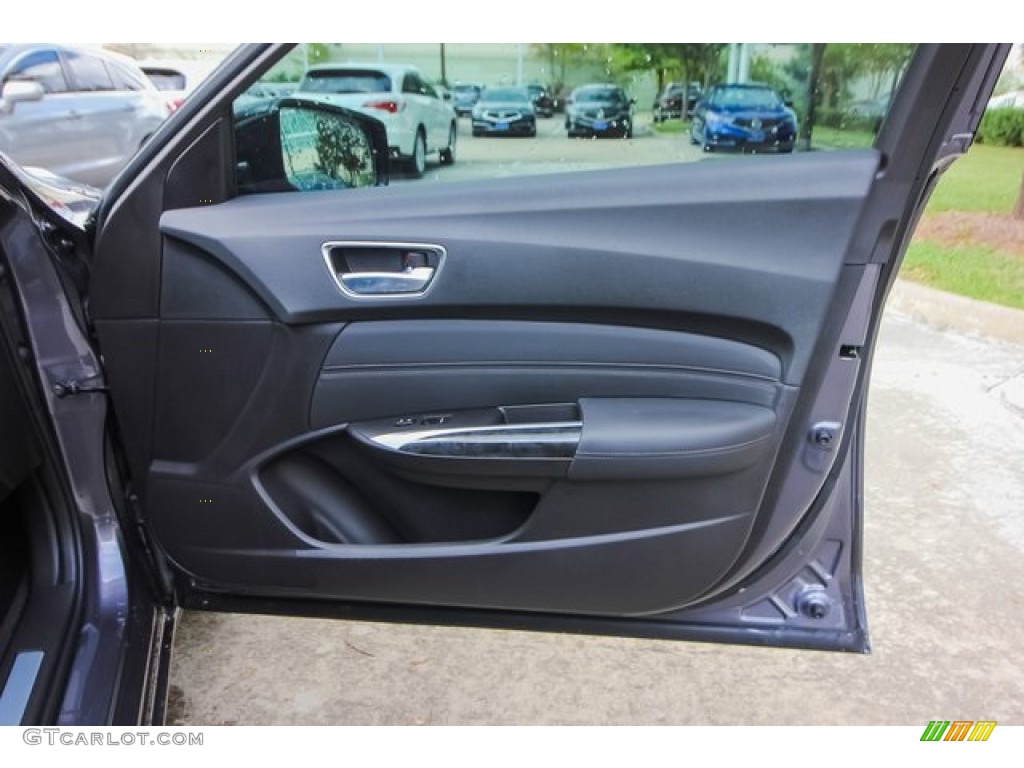 2020 Acura TLX Sedan Ebony Door Panel Photo #134263687
