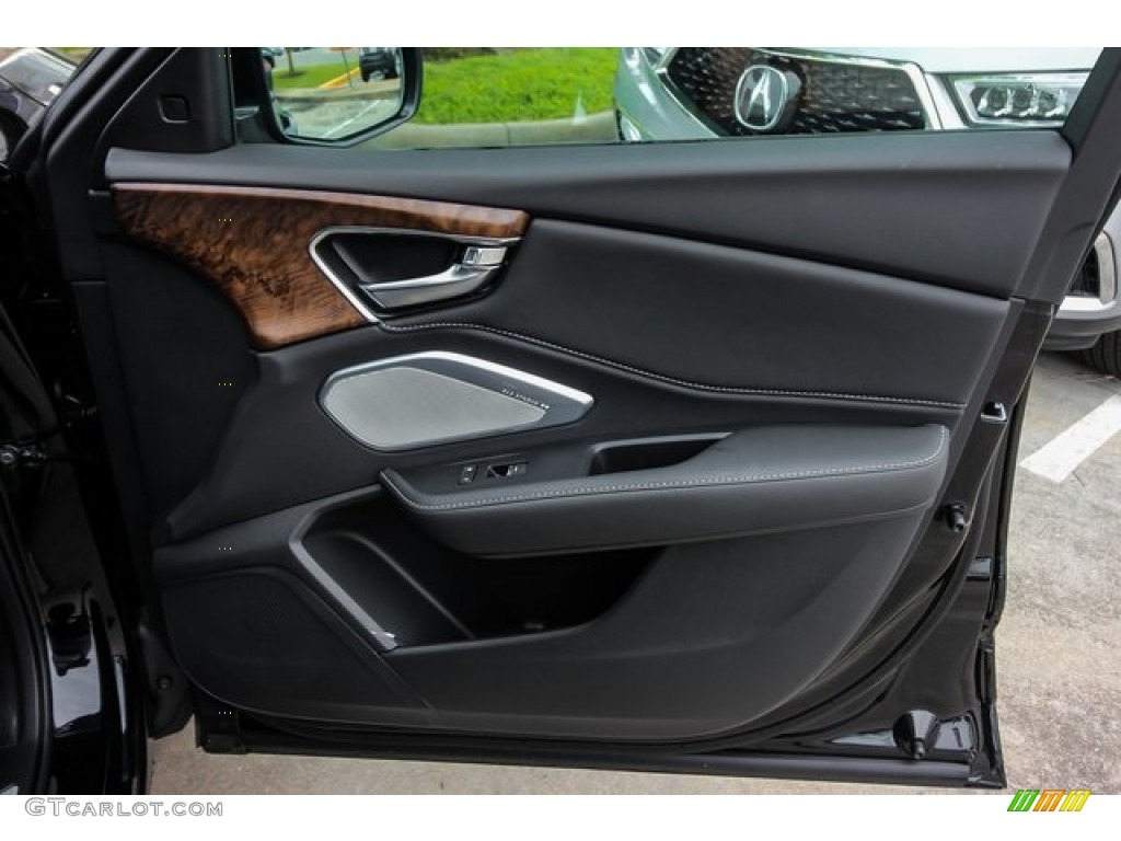 2020 Acura RDX Advance AWD Ebony Door Panel Photo #134264140