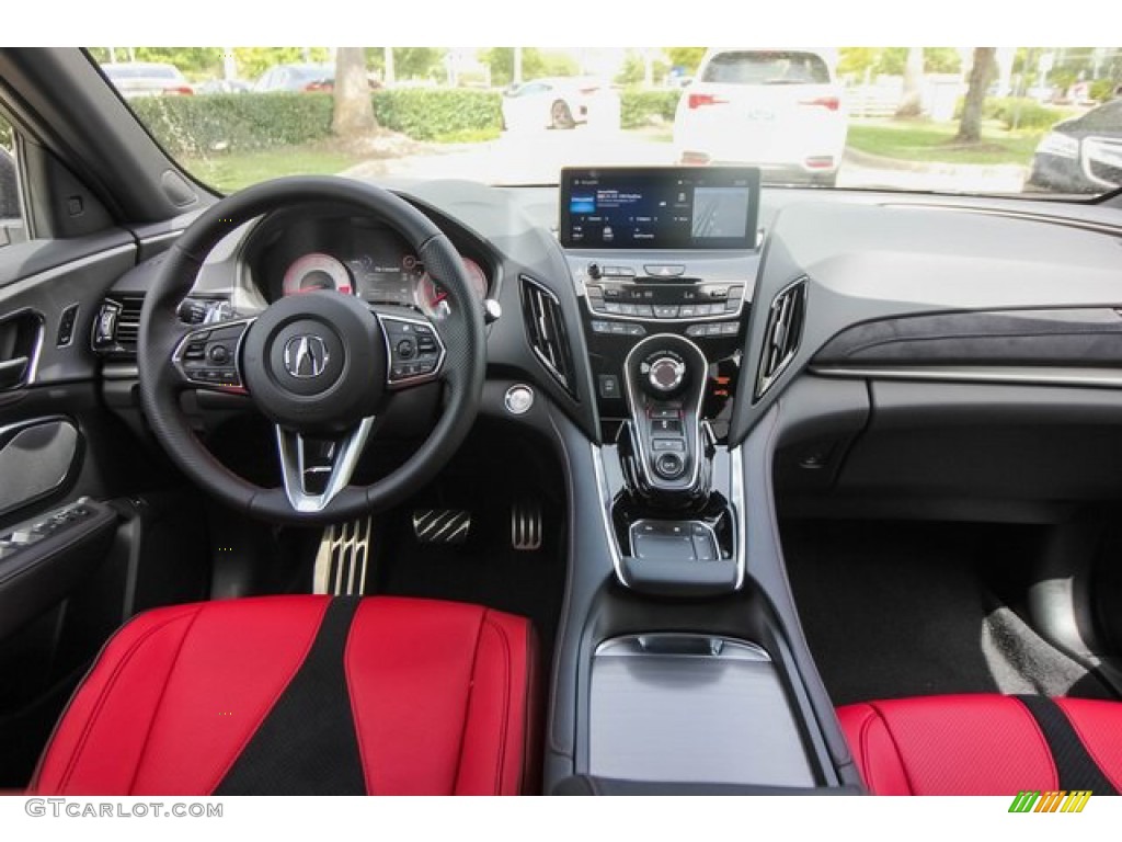 2020 Acura RDX A-Spec Red Dashboard Photo #134265559