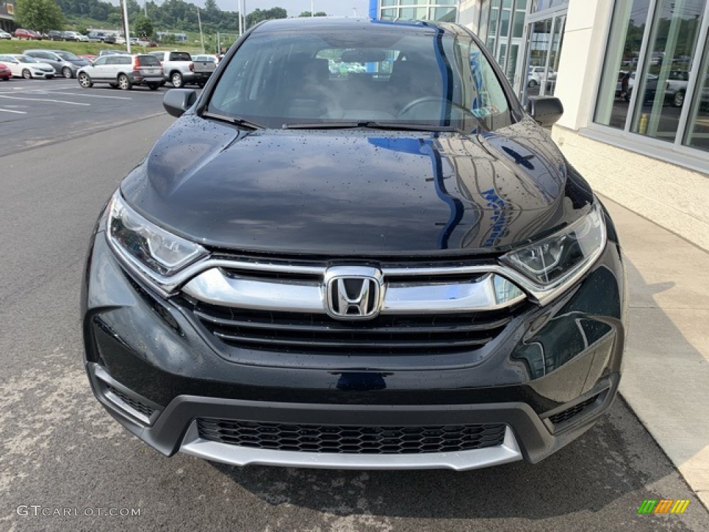 2019 CR-V LX AWD - Crystal Black Pearl / Black photo #3