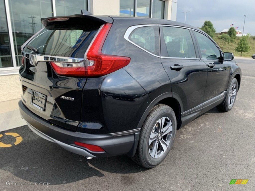 2019 CR-V LX AWD - Crystal Black Pearl / Black photo #7