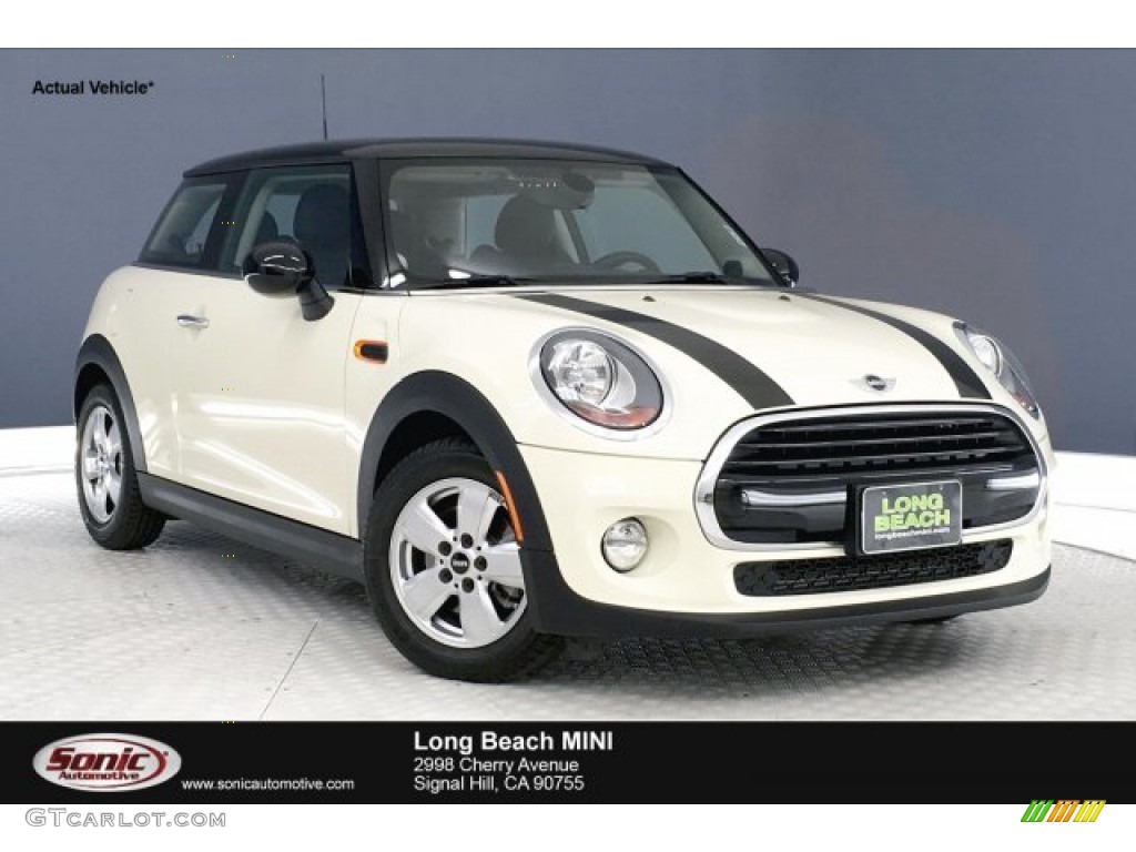 2016 Hardtop Cooper 2 Door - Pepper White / Carbon Black photo #1