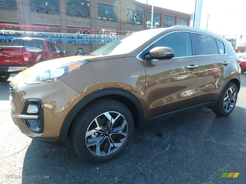 Burnished Copper 2020 Kia Sportage EX AWD Exterior Photo #134272018
