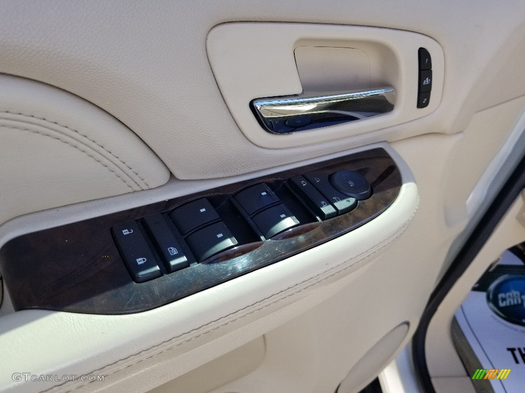 2007 Escalade AWD - White Diamond / Cocoa/Light Cashmere photo #14