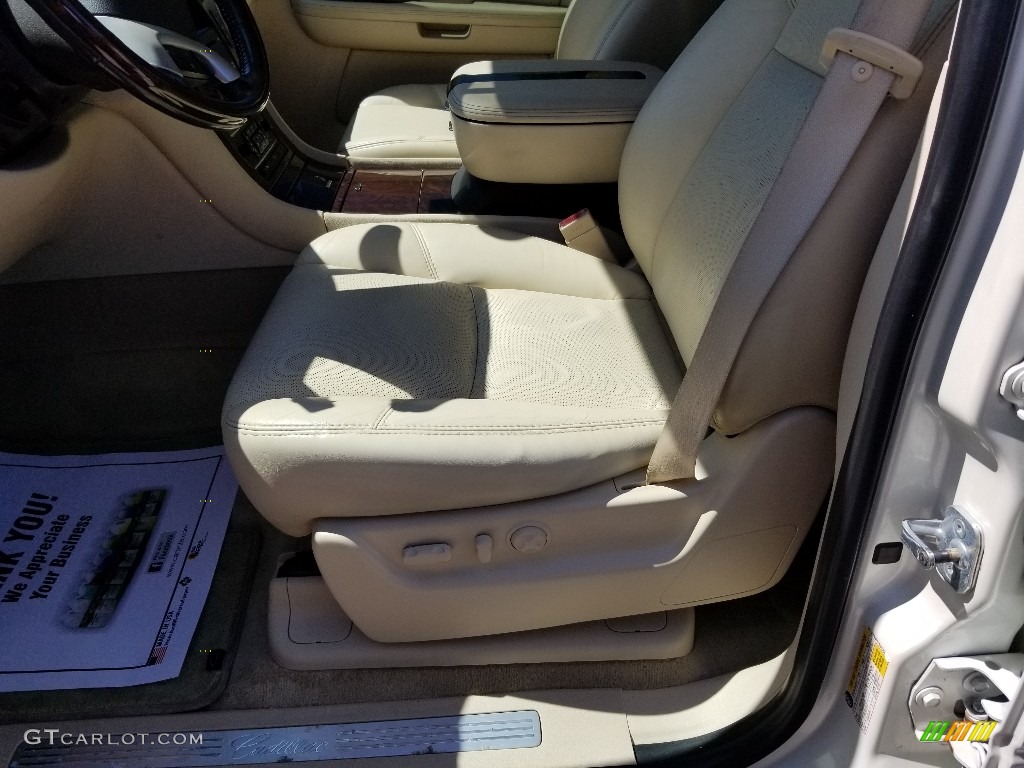 2007 Escalade AWD - White Diamond / Cocoa/Light Cashmere photo #15