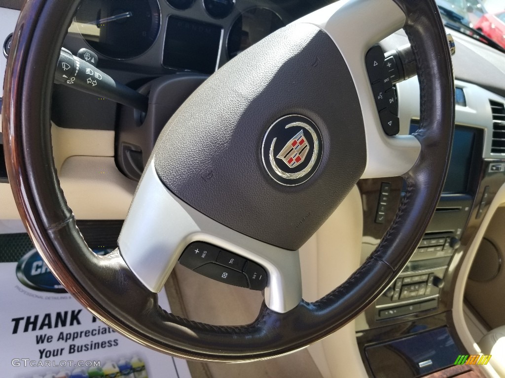 2007 Escalade AWD - White Diamond / Cocoa/Light Cashmere photo #17