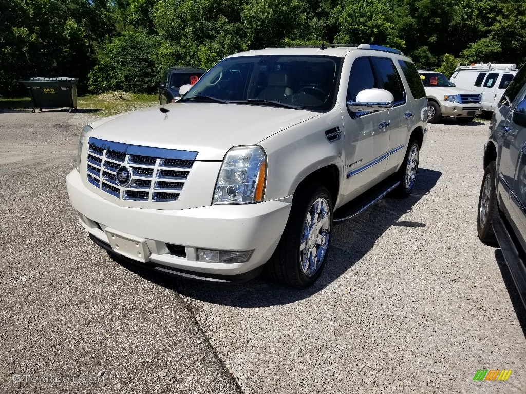 2007 Escalade AWD - White Diamond / Cocoa/Light Cashmere photo #34