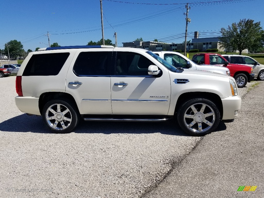 2007 Escalade AWD - White Diamond / Cocoa/Light Cashmere photo #37